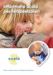 Informatie Scala peuterspeelzalen - Scala-Welzijn