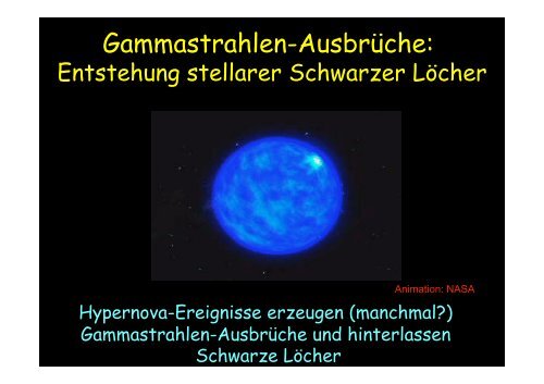 Die kosmische Geschichte der Schwarzen Löcher