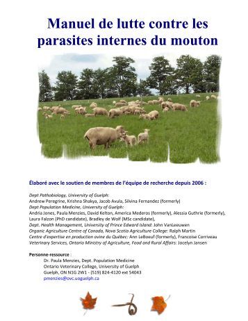 Où dans lorganisme de la personne il y a des helminthes