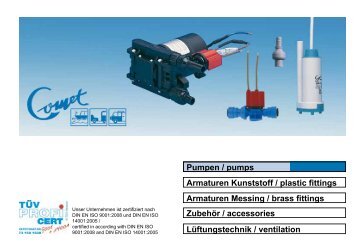 Katalog Pumpen - COMET-PUMPEN Systemtechnik