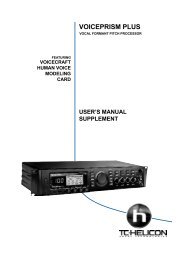 Voicelive Play Preset List Tc Helicon