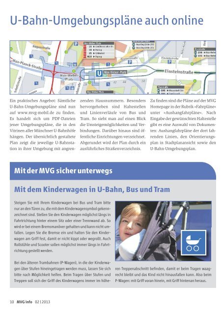 MVG info, Kundenzeitung