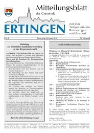 Ausgabe 04 vom 23.01.2014 - Ertingen