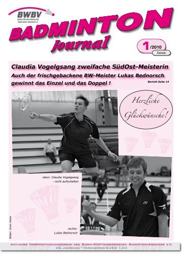 Claudia Vogelgsang zweifache SüdOst-Meisterin - Baden ...