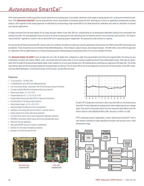 RTD/Target Catalog - RTD Embedded Technologies, Inc.