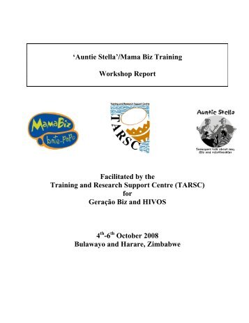 Mama Biz Training - Training and Research Support Centre