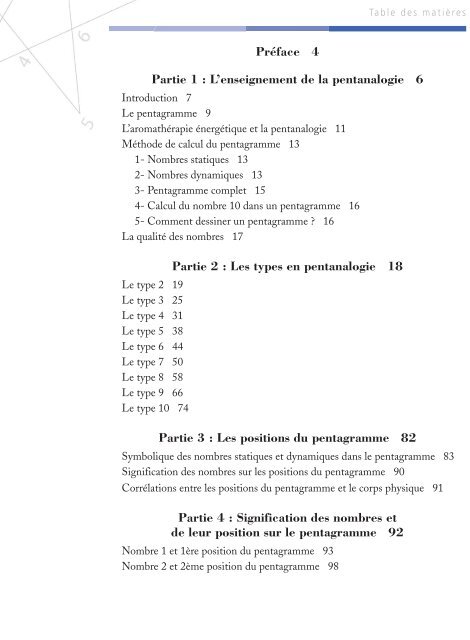 Table des matiÃ¨res