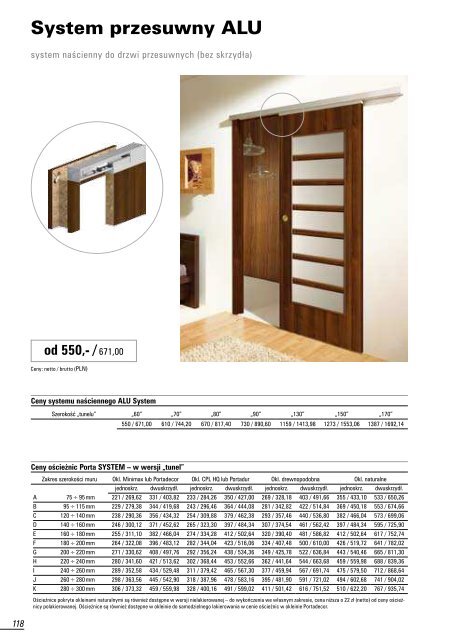 Katalog produktÃ³w Porta - Witamy na stronie firmy Pro-Plast