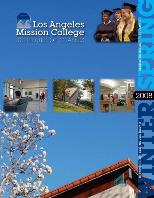 Spring 2008 Schedule - Los Angeles Mission College