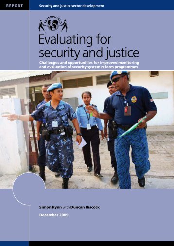 Evaluating for security and justice.pdf - Saferworld