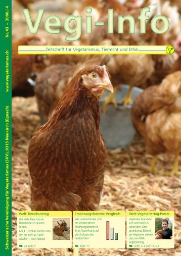 PDF-Datei - Schweizerische Vereinigung fÃ¼r Vegetarismus