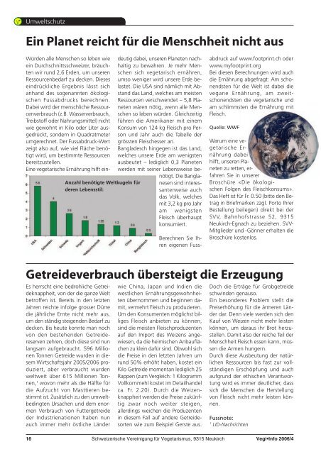 PDF-Datei - Schweizerische Vereinigung fÃ¼r Vegetarismus