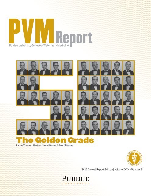 2013 PVM Report - Purdue University School of Veterinary Medicine