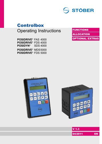 Controlbox Operating Instructions - STÃBER ANTRIEBSTECHNIK ...