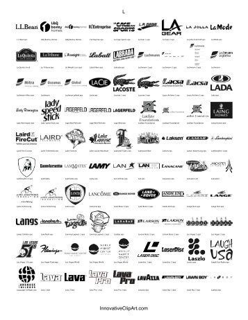 Logo Preview Catalog - Logos & Trademarks