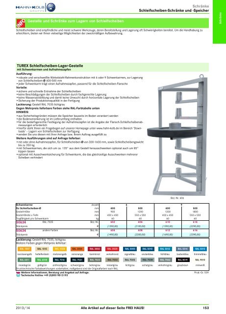 2. Katalog "Der Betriebsausstatter" Abteilung 1: Schränke