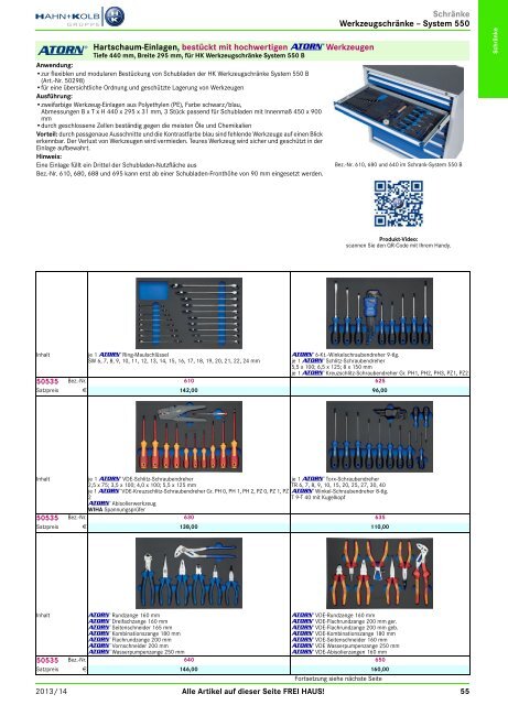 2. Katalog "Der Betriebsausstatter" Abteilung 1: Schränke