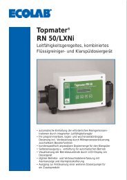 Topmater® RN 50/Lxni - Ecolab Gmbh