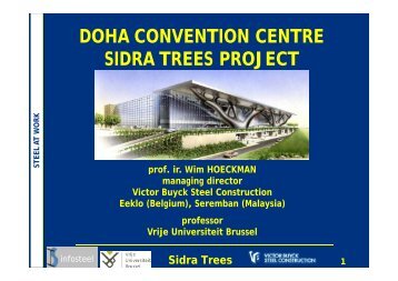 DOHA CONVENTION CENTRE SIDRA TREES PROJECT - Infosteel