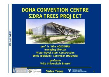 DOHA CONVENTION CENTRE SIDRA TREES PROJECT - Infosteel