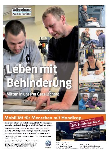 Leben mit Behinderung - Volksstimme