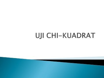 uji chi-square