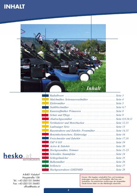 KATALOG 2004 - hesko.at