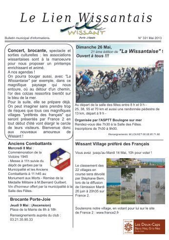 NumÃ©ro de Mai 2013 - Wissant