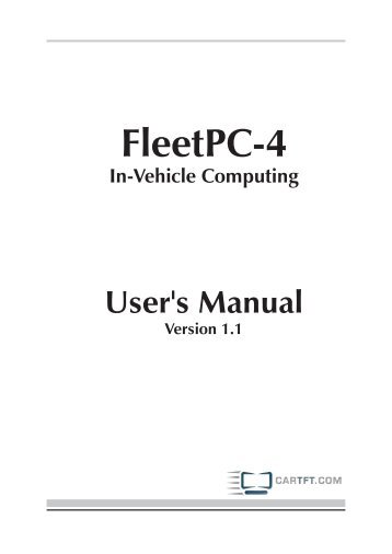 FleetPC-4 - CarTFT.com