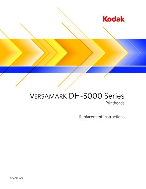 VERSAMARK DH-5000 Series - Kodak