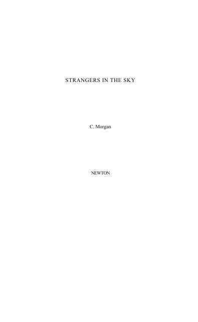 Strangers In The Sky, by Carl Morgan - Robert Quirk's Home Page