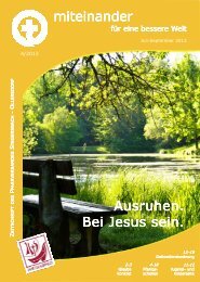 Ausruhen. Ausruhen. Bei Jesus sein. Bei Jesus sein. miteinander ...