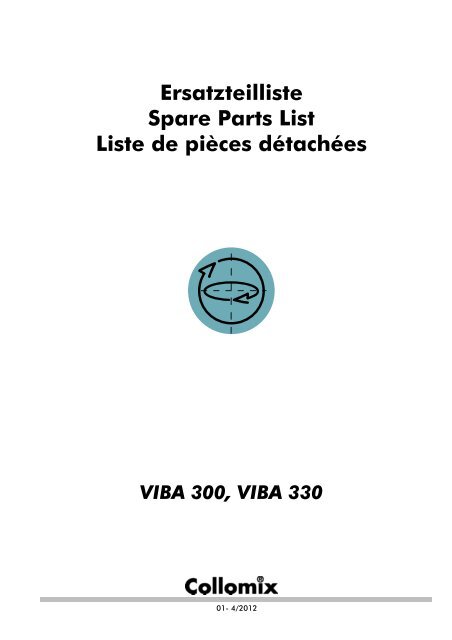 Et-Liste: Shaker VIBA 300 / 330 - Collomix