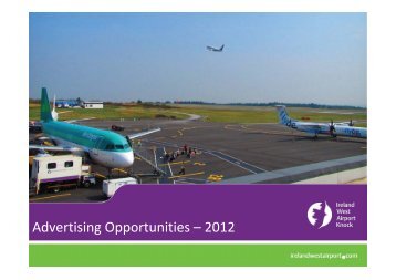 Advertising Opportunities Ã¢Â€Â“ 2012 - Ireland West Airport Knock