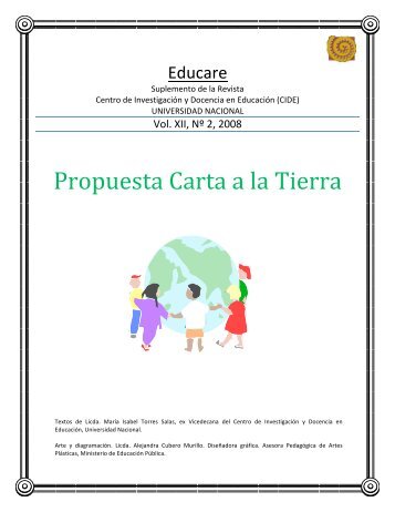 Propuesta Carta a la Tierra - Earth Charter Initiative