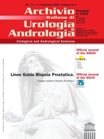 Linee Guida Biopsia Prostatica. - Salute per tutti