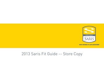 2013 Saris Fit Guide - Halfords