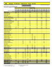 Fahrplan L446 - Jacobs Reisedienst