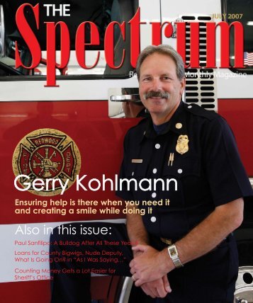 Gerry Kohlmann - The Spectrum Magazine - Redwood City's ...