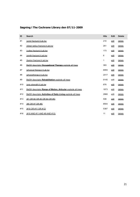 Evidensbasering af instruktion til patienter med komplicerede ...