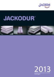 JACKODUR Catalogue 2013 - Jackon Insulation