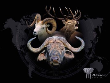 Katalog als PDF - Blaser Safaris