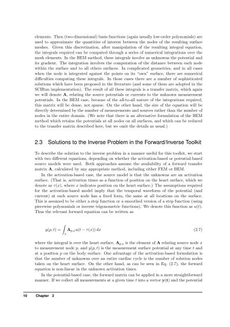 SCIRun Forward/Inverse ECG Toolkit - Scientific Computing and ...