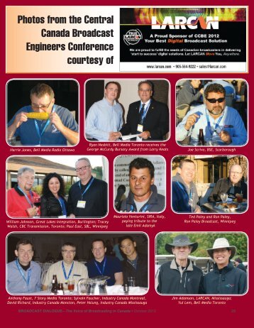 Photos from the Central Canada Broadcast Engineers Conference ...