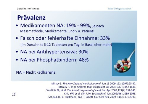 Das Problem der Therapie-Adhärenz bei Dialysepatienten