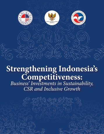 Strengthening Indonesia's Competitiveness - US Chamber of ...