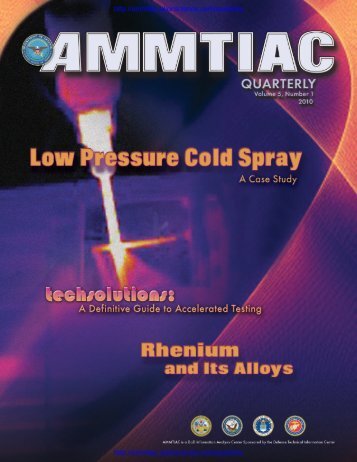 Low Pressure Cold Spray - Advanced Materials, Manufacturing and ...