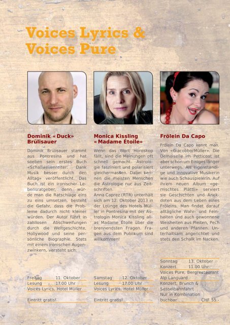 Magazin Voices on Top 2013