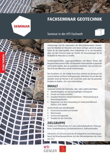 Seminarprogramm - Initiative CO2