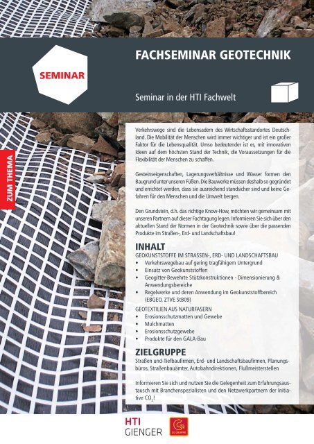 Seminarprogramm - Initiative CO2